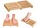 Fotmassör / Fotmassage - Massagerulle i trä