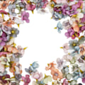 Miniatyrbilde 3 av 5: 200 stk små blomsterhoder i stoff for bryllup, 2,5 cm/1 tomme, DIY-simulerte blomsterhoder for fødselsdag, bryllup og dåp