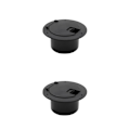 Pikkukuva 4 / 5: 1/2 Elkabel Sladd Hatch Junction Box Suoja RV Musta Black 2PCS