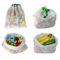 Miniatyrbilde 5 av 5: Nettposer for frukt og grønnsaker - Gjenbrukbare oppbevaringsposer 12-Pack 192