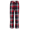 Miniatyrbilde 1 av 5: SF Minni Tartan Loungebyxer for barn/barn 13 år Rød/marinblå C Rød/marinblå rute Red/Navy Check