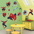 Pikkukuva 4 / 5: Fantastiset Spiderman-seinätarrat lastenhuoneisiin