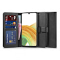 Miniatyrbild 1 av 5: Tech-Protect Samsung Galaxy A33 5G Fodral Läder Svart