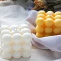 Miniatyrbillede 5 af 5: DIY Stearinlys Kube – Lysform 6cm—pa
