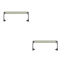 Miniatyrbilde 3 av 5: 1/2/3/5 Lyssterk LED Lyslist Taklampe for SCX10 D90 1/10 Skala 147mm for Wrangler 147mm for Wrangler 2Set