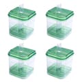 Miniatyrbillede 1 af 5: 4x Plast Akvarium Filter Bundbakke Tr
