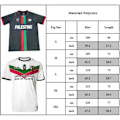Miniatyrbild 2 av 3: Palestina fotbollströja 2023/24 hemma borta tröja svart black L