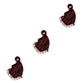 Miniatyrbillede 4 af 5: 1/2/3 Unisex Halsklæde med Frynser Varmt og Hyggeligt Rørhalsklæde til Purplish Red purplish red 3Set