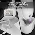 Miniatyrbilde 4 av 5: Paris_Ladestasjon for Oculus Quest 2, støtter magnetisk lading av doble kontrollere og VR-tilbehør for headset
