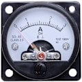 Miniatyrbild 1 av 5: Paris_AC Rund Analog Panelmätare 0-3A Mätning Amperemeter Mätare Svart