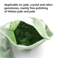 Miniatyrbillede 2 af 5: Jade poleringspulver 50 g Jade Smaragd Agat Rav poleringspulver glas komposit kromoxid Power 5000# Grit