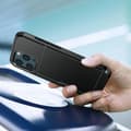 Miniatyrbillede 4 af 5: iPhone 13 Armor Cover Kortfodral - Sort Sort