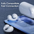 Pikkukuva 4 / 5: Älykkäät langattomat Bluetooth-kuulokkeet avoimella melunvaimennuksella, langattomalla latauskotelolla ja digitaalisella näytöllä, urheilu-Bluetooth-kuulokkeet (musta)