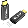 Miniatyrbild 1 av 5: Lightning till USB-C-adapter, stöder 60W PD snabbladdning och dataöverföring för 15/15 Pro/15 Plus/15 Pro Max
