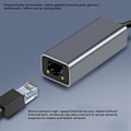 Miniatyrbild 5 av 5: Typ-C till Rj45-port 1000 mbps Usb C Ethernet-adapter Usb-c till Rj45 Lan-adapter Typ C Nätverkskort U