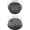 Miniatyrbillede 2 af 4: 4-pak Solcellelamper Udskiftning med LED-pærer, Solcelletaglamper Udskiftning, LED Solpanel Sha