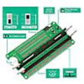 Miniatyrbild 4 av 5: DDR4 Minnestestare med Låsspak, Stationär Dator DDR4 Minnestestkort med LED-Indikatorer för Stationär Dator