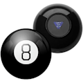 Miniatyrbillede 3 af 5: Magic 8-Ball, Mystisk 8-Ball Retro Edition Spåkugle med Flydende