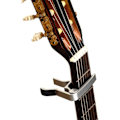 Miniatyrbilde 3 av 3: Capo ST Grønn. Hurtigkoblings-gitarkapo med triggerfunksjon for alle elektriske gitarer og akustiske gitarer, klassiske gitarer, ukulele, banjo, mandolin...