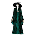 Pikkukuva 1 / 5: Harry Potter Minerva McGonagall Hogwarts Rehtorin Asuste Aikuisten Halloween Cosplay Puku xxl xxl