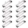 Miniatyrbillede 1 af 5: 10 stk. metalklemmer Metalklemme Udklipsholder Papirklemme Dokument C