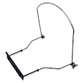 Miniatyrbillede 3 af 5: 10-huls Harmonika Holder Justerbar Musik Harmonika Stativ Harpe Metal Stativ