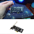 Pikkukuva 3 / 5: 2X PCIE - M2 -sovitin PCI Express 3.0 X1 - NVME SSD M2 PCIE -korotussovitin Tuki 2230 2242 2260.pa