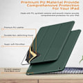 Pikkukuva 5 / 5: iPad 5/6/Air 1/Air 2 9,7″ Kotelo Tri-fold Smart Case Musta—pa