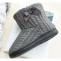 Pikkukuva 5 / 5: Varma tofflor dam Homeboots 39-40 C Grau