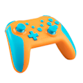 Miniatyrbillede 8 af 10: Switch spil controller Bluetooth trådløs controller gyroskop dobbelt vibration Android tablet Black Myth Wukong Black green purple