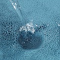Miniatyrbillede 4 af 4: Badeværelsesmåtte Vandabsorption Duschrum Måtte Køkken Soveværelse Gulvmåtte Vaskbar Måtte Skridsikker Badeværelsestilbehør Hjemindretning Søblå Lake Blue 50x80cm