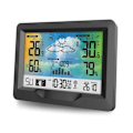 Miniatyrbild 2 av 4: Svart väderstation med display BD-901