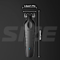 Pikkukuva 4 / 5: Kemei langaton hiustenleikkuri 0mm Clipper Ammattimainen sähköinen hiustenleikkuri, 100% uusi