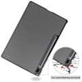 Miniatyrbillede 5 af 5: Samsung Galaxy Tab S7 Plus/FE/Lite Tri-fold Cover PU Læder/PC Grå