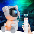 Miniatyrbilde 1 av 5: Astronaut Stjernehimmelprojektor, LED Nattlampe Stjernehimmel med Fjernkontroll 360° Rotasjon 16 Moduser Galakselysprojektor