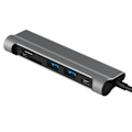 Pikkukuva 3 / 3: SERO 2xUSB3.0, SD+TF-korttipaikka, Type-C - HDMI, PD—pa