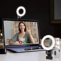 USB LED-ringlampa för bärbar dator, webbkamera-lösning