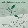 Miniatyrbillede 5 af 5: REMAKE Klitorisstimulator til hende, tungelignende vibrator brystvortestimulator