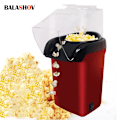 Miniatyrbild 2 av 5: 220V Popcornmaskin Mini Popcornmaskin Elektrisk Hushållsapparat Maskin Helt Automatisk Popcornmaskin För Hemkök Röd Red EU