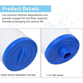 Pikkukuva 3 / 4: 2-pack spafilteripatruunoita, Pleatco Pww50 -poreallassuodattimille, Unicel 6ch-940/jacuzzi Spa Business Whirlpool Re.Pa -suodattimille