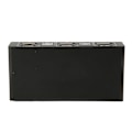 Miniatyrbilde 3 av 5: 2x1 Dobbel Displayport HD Multimedia Interface KVM-bryter Støtter 8K 30Hz 4K 60Hz KVM-switcher for 2 PC Del 2 skjermer 3 USB-porter EU-kontakt