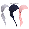 Miniatyrbillede 3 af 5: 1/2/3 3 stk/ sæt Unisex Bandana-hætte til moderigtig hovedtørklæde 1Set