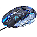 Miniatyrbillede 1 af 5: RGB-mus med flere farver, ekstern USB-kablet gaming-mus, lydløs mekanisk gaming-mus, RGB-belysning, 3200 DPI, 7 knapper til bærbar computer, stationær computer