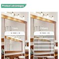 Miniatyrbilde 4 av 4: 12 stk MR11 halogenpærer GU4 halogenlampe 12V 20W MR11 GU4 dimbar lampe glassbeskyttelse for tak li