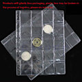 Miniatyrbild 2 av 3: Myntsamlingsblad Myntficksida Myntpärm-insatser Sleeve Myntalbum Förvaringshållare för valutafrimärkestillbehör null - 42 celler