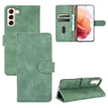 Miniatyrbild 1 av 3: Fodral till Samsung Galaxy S21 Plus - Premium Läder med Korthållare, Flip Folio Magnetiskt Fodral, Etui Coque - Svart Grön