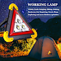 Miniatyrbilde 5 av 5: Ladesbar LED-arbeidslampe, bærbar vanntett LED-spotlight