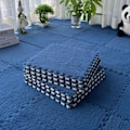 Miniatyrbillede 1 af 5: 10 stk. 30*30cm Baby Legetæppe Træningsmåtte BØRN NAVY marineblå