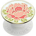 Miniatyrbillede 2 af 5: POPSOCKETS Emalje Blooming Peony Pink Aftageligt Greb med Støttefunktion Premium