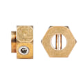 Miniatyrbilde 4 av 5: RCGOFOLLOW 4 stk Messing Sterke Hjul Hexmontering for 1/10 Adapter